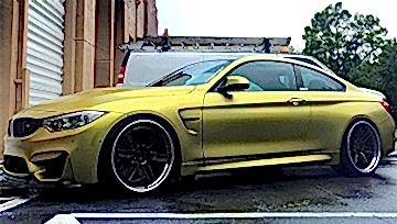 bmw матовый лаймовый